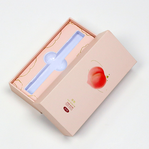 Caja de cartón rígido personalizada con laminación mate, biodegradable, con logo en la parte inferior y la tapa, para cosméticos, brillo labial, esmalte de uñas. - Product Image 2
