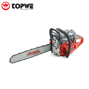TOPWE Prix de gros Tronçonneuse professionnelle 58cc à moteur 2 temps monocylindre refroidie par air pour la coupe du bois - Product Image 3