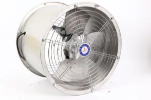 Stainless Steel High-temperature Resistant Axial Flow Fan Low Noise Axial Flow Fan Fire Pipeline Fan