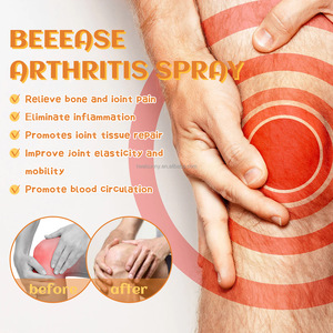 Ménisque Douleur Apaisant Spray Genou Articulation Muscle Maux Crème Polyarthrite Rhumatoïde <span class=keywords><strong>Abeille</strong></span> Genou Douleurs Articulaires Massage Spray - Product Image 2