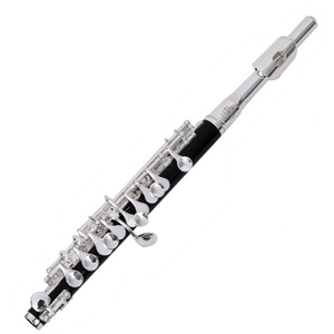 Flûte demi-taille MORESKY Piccolo en cupronickel, corps en résine ABS plaqué argent, MPC-821 - Product Image 2