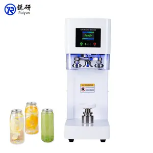 Automatic Juice Cup Drinks Sealing Machine POP Can Sealing Machine Jar Sealing Machine For Beverage Shops