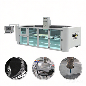 Routeur CNC GSY-3015PLUS avec moteur servo, changeur d'outils automatique, broche 7,5 kW 15000 tr/min pour découpe d'évier, plan de travail et pierre tombale - Product Image 1