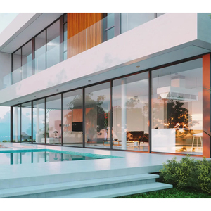 Alucasa bảng điều khiển lớn khung mỏng trượt và nâng cửa nhôm ban công cửa trượt với phần cứng Đức - Product Image 6