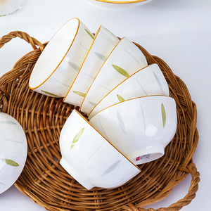 Newell Groothandel Hete Verkopende Kom Nieuwe Knappe Creatieve Servies Keramische Rijstkom - Product Image 5