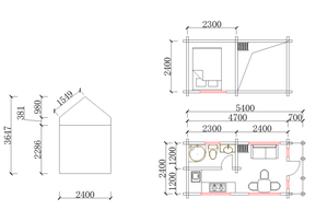 Maisons <span class=keywords><strong>en</strong></span> <span class=keywords><strong>bois</strong></span> écologiques Taizhou Eurasia, kits de charpentes préfabriquées <span class=keywords><strong>en</strong></span> <span class=keywords><strong>bois</strong></span> pour cabanes <span class=keywords><strong>en</strong></span> <span class=keywords><strong>bois</strong></span> d'extérieur, camping-cars et remorques - Product Image 2
