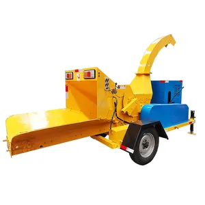 RCM Hot Sale Good Quality Garden Wood Chipper Machine Tree Leaves Crusher Carbide Steel Mulcher Teeth Used For Cutting Wood Broy