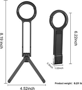 Mini Trípode Magnético de Aluminio para Smartphone, Soporte de Bolsillo para Teléfono Celular con Imán Fuerte y Montaje Rápido para <span class=keywords><strong>iPhone</strong></span> 17 16 15 14 <span class=keywords><strong>13</strong></span> 12 - Product Image 5