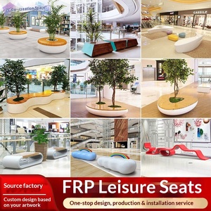 Seat Shopping Mall Leisure Chair Pebble Stool Commercial Beautiful Display Letter Chair Outdoor Square Resting Chair Guangdong - Product Image 4