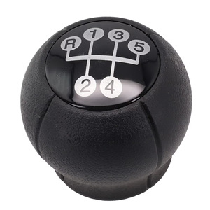 Opel Car Gear <b>Shift</b> <b>Knob</b> 5-Speed Leather Wrapped Ergonomic Transmission <b>Shift</b> Head for Europe Cars - Product Image 2