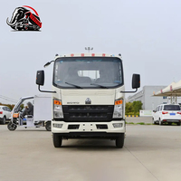 Camion léger diesel de 130 CV, 5 tonnes, nouveau Sinotruk Howo 4x2, camion à plateau plat léger