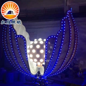 Redsheng Lighting Landscape Led Light Aluminum Alloy Warm White Ip65 Remote <b>Control</b> Outdoor Decorative Lamp - Product Image 5