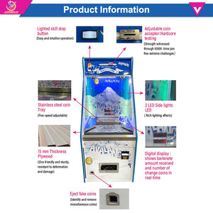 Joyfunplay เครื่องเล่นเกมหยอดเหรียญหิมะถล่มที่ทำกำไรได้มากที่สุด - Product Image 4