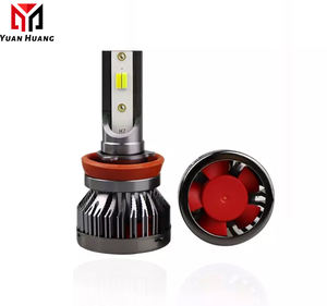 Système d'éclairage automatique Q9 35w DC12V 24V phares antibrouillard led h11 ampoules de phares led blanc jaune vert ampoule de véhicule - Product Image 2