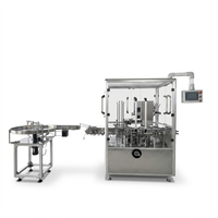 Équipement de mise en carton pour flacons de gouttes oculaires BFH-160, inséreur automatique de prospectus et érecteur de cartons, contrôle PLC