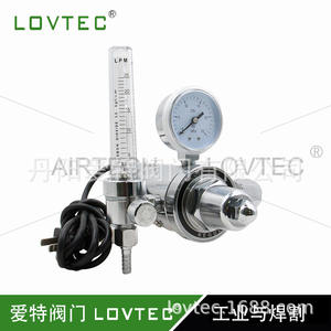 Régulateur de pression de gaz de chauffage au dioxyde de carbone en cuivre intégral pour l'argon et le CO2, type de vanne de réduction de pression - Product Image 1