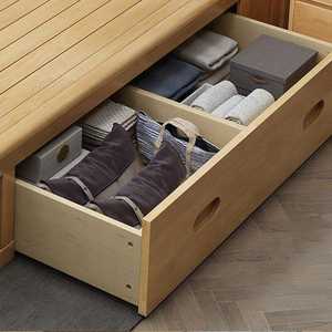 Muebles de Lujo <span class=keywords><strong>para</strong></span> Dormitorio Marco de Cama King Size y Twin de Madera Maciza <span class=keywords><strong>para</strong></span> Matrimonio y con Almacenamiento - Product Image 4