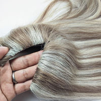 Extensions de cheveux humains vierges Remy à prix de gros, extensions invisibles à clipser type pieuvre, extensions de cheveux à clipser type araignée