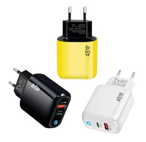 45W PD <b>USB</b> C Fast Charger QC3.0 Type C <b>Wall</b> <b>Plug</b> for iPhone 16 15 for Samsung for MacBook Air Universal - Product Image 4