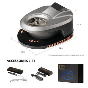 最新2 in 1 36wダストコレクター抽出機電気ダスト吸引機再利用可能フィルター付きアクリルゲル爪研磨用 - Product Image 6