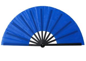 Ventiladores Plegables de 33 cm (13 Pulgadas) Directo de Fábrica, Blancos y Negros Pintados, con Mango de Plástico de Poliéster para Manualidades DIY, Ideales para Navidad - Product Image 6