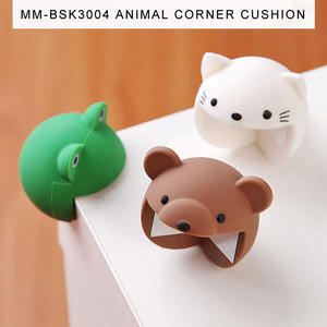 MM-BSK3004 Adhésif Grenouille Ours <span class=keywords><strong>Chat</strong></span> Silicone Protecteurs D'angle De Sécurité Pour Bébé Protecteur Coussins de Table - Product Image 4