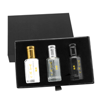 Conception unique 3ml 6ml 12ml Attar Verre Tola Bouteille pour Arabe Oud Oil Attar Bouteille En Verre Avec Boîte