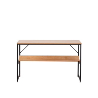 Étagères de bureau modernes extensibles en MDF avec hauteur réglable, table d'écriture et d'étude pour ordinateur