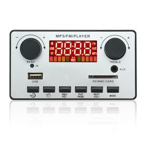 Bluetooth 5.1 Tự Làm Mini Thẻ 160W Khuếch Đại MP3 Board Giải Mã FM Đài Phát Thanh TF <span class=keywords><strong>USB</strong></span> Âm Thanh Xe Hơi Âm Nhạc Máy Nghe Nhạc Loa Điều Khiển Âm Lượng - Product Image 1