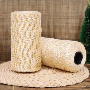 100g de <span class=keywords><strong>ficelle</strong></span> de jute naturelle teinte 3 plis en rouleaux pour couture, tricot, artisanat, cadeaux, jardinage, tissage à la main, crochet - Product Image 1