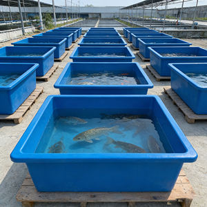 Tanque de Fibra de Vidrio FRP para Piscicultura y Cría de Camarones, Sistema Acuapónico de Alta Durabilidad - Product Image 1