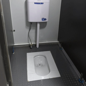 फैक्टरी मूल्य आउटडोर मोबाइल कंटेनर सार्वजनिक शौचालय पोर्टेबल 20ft 40ft कंटेनर शौचालय के लिए बिक्री - Product Image 6