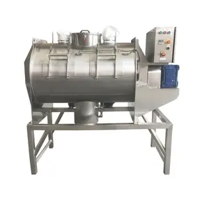 Horizontal Sticky Powder Plough Mixer Dry Powder Paddle Type Plow Mixing Machine with Shears