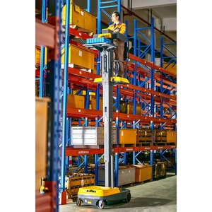 Carrello Elevatore Elettrico Xilin con Sensore di Guida e Doppi Pedali per Corridoi Stretti - Product Image 2