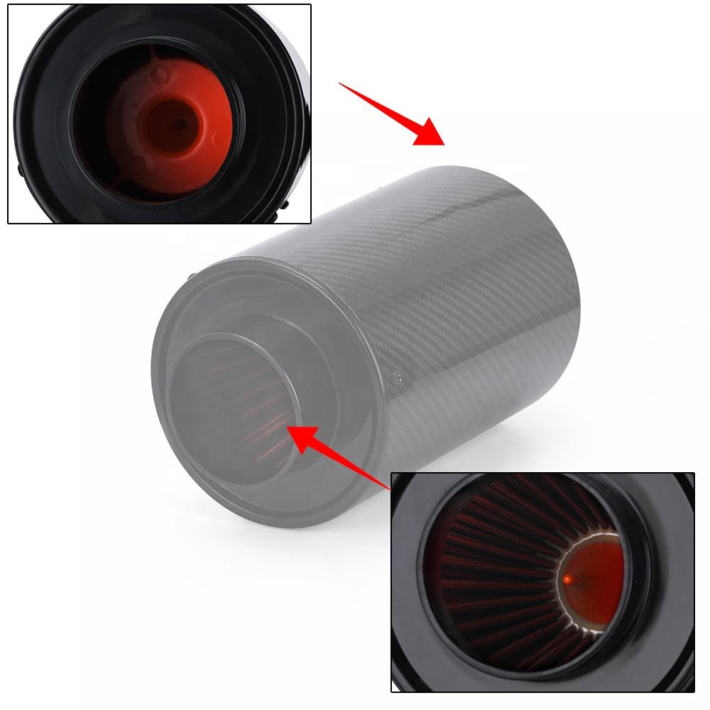 Kit Aspirazione Diretta Carbonio Per Audi / Seat / Skoda Cod. 114VW003 - Foto 5