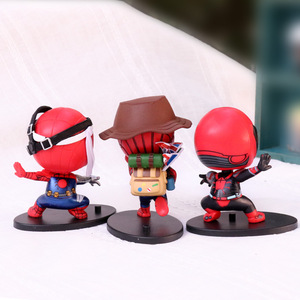 Action Figure Creativa di Spider-Man Modello Bambola con Cappello e Zaino Danneggiati in Battaglia Ornamento Decorativo da Scrivania in PVC - Product Image 2