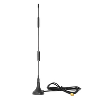 Antenne à base magnétique à gain élevé 3,5 dBi 868 MHz pour passerelle IoT, communication sans fil avec connecteur d'interface