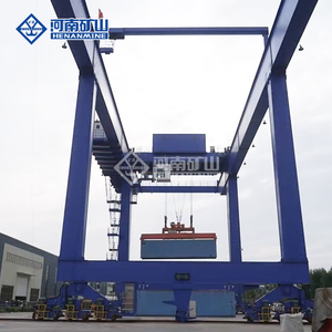 Gru a portale <span class=keywords><strong>RMG</strong></span> intelligente per movimentazione container in containerport, con struttura in acciaio, capacità 35t, 40t, 45.5t, 50t - Product Image 3