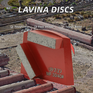 Herramientas de Pulido de Concreto con Diamante de Alta Dureza, Personalizables OEM, Marca <span class=keywords><strong>BTD</strong></span>, Garantía de Un Mes, Modelo Lavina - Product Image 2