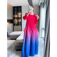 Robes abaya plissées pour femmes décontractées élégantes surdimensionnées à la mode