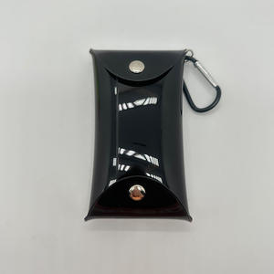 Sac d'emballage en PVC transparent personnalisable avec bouton-pression au fond et sur les côtés pour l'emballage de cadeaux, sac à crochet - Product Image 3