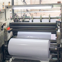 Étiquettes de code-barres PET vierges adhésives fortes étiquette argent mat/blanc autocollant brillant en polyester transparent thermique étanche