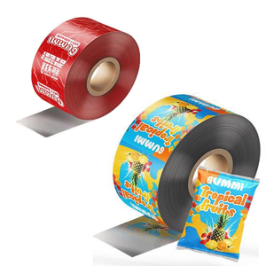 סרט bopet 35 מ "מ גלגול חטיף אריזות מזון פלסטיק כיתה סרט גליל מלאי גרוטאות pp גמיש עבור עוגיות ממתקים - Product Image 4