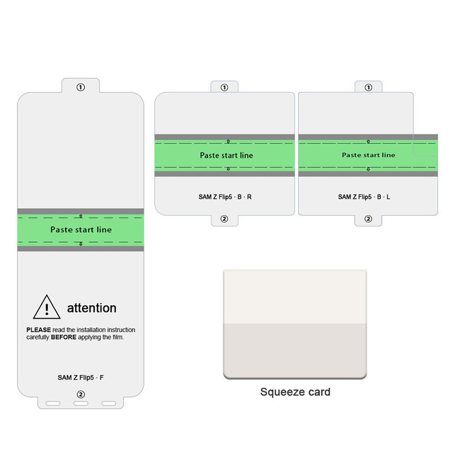 Full Cover Hydrogel Film for Samsung Galaxy Z Flip 5 4 3 6 7 5G Soft HD Protective Soft Dirt-resistant Screen Protector