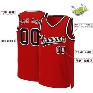 Camisetas deportivas personalizadas para hombres/jóvenes camiseta de baloncesto personalizada con nombre y número cosidos o impresos - Product Image 1