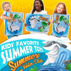 Garden Activity Custom EN71 PVC Children <b>slip</b> n <b>Slide</b> <b>Slide</b> Double Lane Lawn Inflatable Water <b>Slide</b> With Plunge - Product Image 4