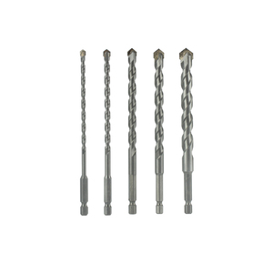 Quick-fit Shank Hammer Drill <strong>Bits</strong> Set 4/5/6/8/10/12mm Cross Type Tungsten Carbide Alloy Hole Saw for Masonry Concrete Stone - Product Image 2
