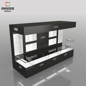 Kiosco de Perfumes de Lujo Personalizado |   Exhibidor de Acero y MDF con LED Premium |   Diseño de Tienda Ecológico, Reciclable y Personalizable para Compras - Product Image 5