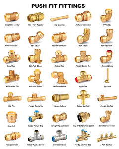 Série de compression en laiton de tuyau de raccords de réfrigération en cuivre de coude et de té de haute qualité - Product Image 5