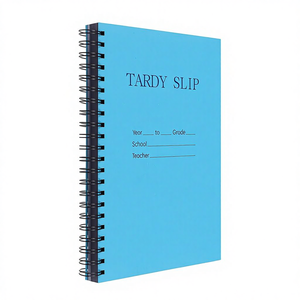 Dunzoom 1 Pack Cahier autocopiant Tardy Slip Book, copies sans carbone, 3.5x4.3 pouces, pour usage scolaire, pour étudiants, facile à retirer, à déchirer et à plier - Product Image 1